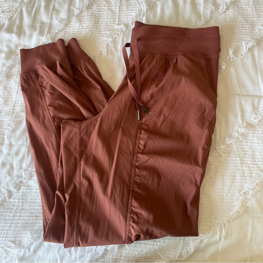 Lululemon Rust Dance Studio Jogger